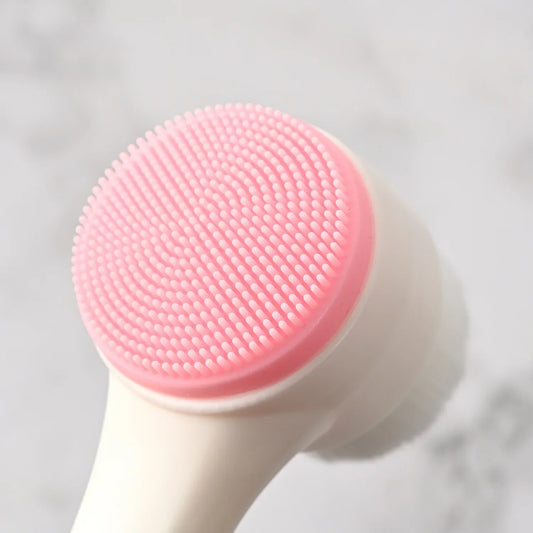 3D Silicone Double-Sided Facial Cleansing Brush